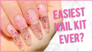 Quick amp Easy DIY Apres Gelx Nails [upl. by Berke]