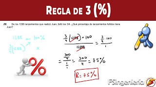 🔴EJERCICIO 28 De los 1288 lanzamientos que realizó Juan falló los 34 [upl. by Jacinta]