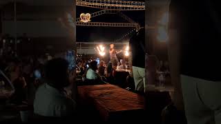 fire dance at dessert safari trending dubai trip dubai life london lo lovely family viral [upl. by Muldon597]