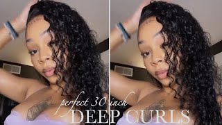 hair vlog 30” inch deep wave unit  only 199  ft sterlyhair [upl. by Yeargain369]