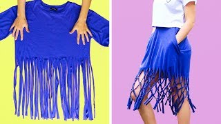 22 FUN HACKS FOR SUMMER CLOTHES [upl. by Georg980]