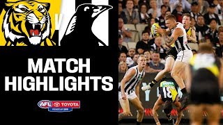 Richmond v Collingwood Highlights  Round 2 2019  AFL [upl. by Aillij]