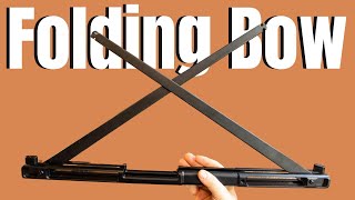 A FOLDING BOW  quotTHIS IS CRAZYquot SinoArt 59quot Folding bow [upl. by Kresic800]