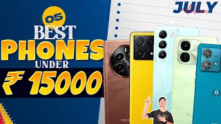 12256GB  Best 5G Phones Under 15000 in June 2024  Top 5 Best 5G Phone Under 15000 in INDIA [upl. by Jamilla]