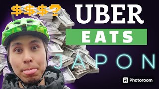 Cuánto se gana en UBER EATS de noche en JAPON 2024 [upl. by Notsnhoj324]