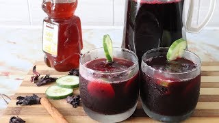 How to make ZOBO DRINK the proper way Roselle Sorrel Drink [upl. by Enamrej]