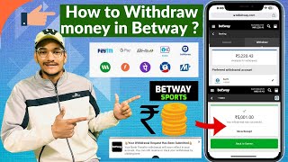 How to Withdraw money in Betway  betway mein withdrawal kese kare  Betway withdrawal problem [upl. by Nnayllek212]