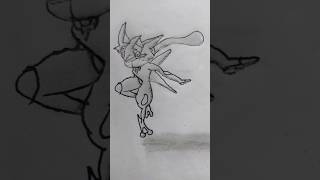 AGreninja drawing shorts ytshorts drawing sketch [upl. by Coleville]