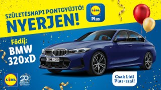 Születésnapi Pontgyűjtő nyereményjáték  Lidl Magyarország [upl. by Ardnuhsal]