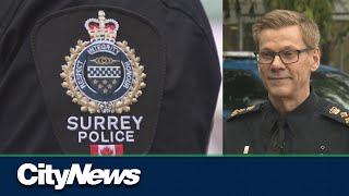 Surrey Police chief reflects on third year at the helm [upl. by Nsaj744]