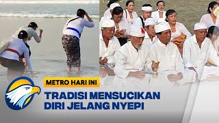 Melihat Tradisi Melasti di Bali Jelang Nyepi [upl. by Sadowski824]