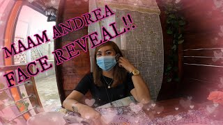 Face Reveal ni Maam Andrea [upl. by Marion305]