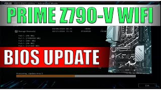 ASUS PRIME Z790 VWIFI BIOS UPDATE [upl. by Stoughton437]