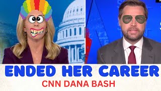 JD Vance being RUTHLESS on CNN WOKE Liberal Dana Bash [upl. by Anhcar441]