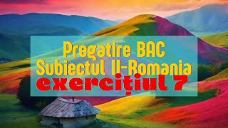 Pregatire pentru bac la geografie Subiectul II RomaniaExercitiul 7 [upl. by Krein]