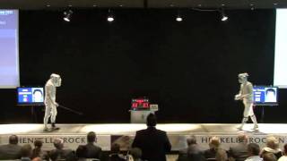 Quarterfinal mens sabre Grand Prix Warsaw 2011 Montano vs WON Woo Young [upl. by Ahsat884]