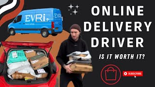 Working as an online delivery driver over Christmas period HERMESAMAZON amp How to get started [upl. by Andeee]