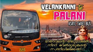 വേളാങ്കണ്ണിയിൽ നിന്നും പളനിയിലേക്ക്  Velankanni To Palani Bus via Thanjavur  Palani Bus [upl. by Oakman]