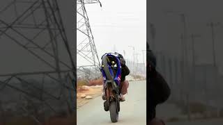 Ghost of uchiha 🔥🥵 wheelie youtubeshorts stunt wheeli stunts [upl. by Eblehs149]