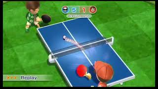 Wii Sports Resort  Table Tennis  Match  Gameplay Walkthrough [upl. by Allenrac519]