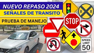 2024 PREGUNTAS DEL EXAMEN TEORICO DE MANEJO SEÑALES DE TRANSITOLICENCIA DE CONDUCIR EN USA [upl. by Anasxor972]