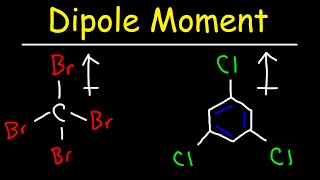 Dipole Moment Vectors amp Electronegativity  Organic Chemistry [upl. by Attenal]