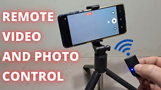 How to connect a bluetooth selfie stick to a smartphone [upl. by Noseimaj]