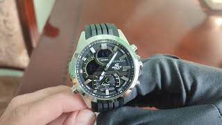 Casio EDIFICE Bluetooth ECB30P1AEF [upl. by Ahsemat]