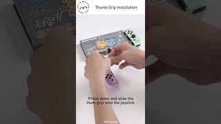 Thumb Grip Installation for Nintendo Switch  MISTISLAND [upl. by Osswald]