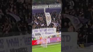 Anderlecht 40 Courtrai mauvesarmysouthleaders [upl. by Annelg]