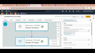 Convert CSV data to JSON using AWS GLUE WITH S3  part3 [upl. by Aubreir]