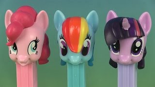 PEZ My Little Pony Distributeurs Bonbons PEZ Dispensers Candy [upl. by Dorkus]