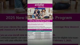 🔥 ACA Ambetter 2025 Bonus Alert 💰  Maximize Your Earnings 🚀 [upl. by Nohtanhoj778]