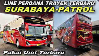 LINE PERDANA Unit amp Trayek Terbaru Sumber Group SURABAYA  PATROL ❗️ trip Sugeng Rahayu W 7062 UO [upl. by Relyt418]