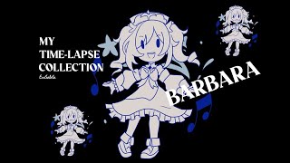 MY TIMELAPSE COLLECTION  BARBARA  EVA SABELA [upl. by Karen319]