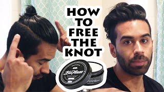 How to style a long undercut  Mens hairstyling tutorial [upl. by Uund]