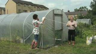 How to measure a Polytunnels polythene cover  V69 [upl. by Whitver]