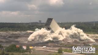 Turmsprengung 2014 auf der Kokerei Kaiserstuhl in Dortmund [upl. by Goetz890]