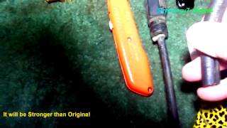 How to Fix an Extension Cord Male End [upl. by Lehmann]