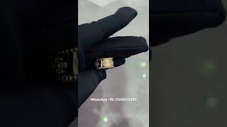 Custom Made Van Cleef Arpels Frivole Clover Ring 18K Rose Gold With Diamonds [upl. by Schafer174]