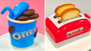 The Most Amazing Oreo amp Nutella Cake Decorating Ideas  Dessert Recipes  So Yummy amp Tasty [upl. by Leitao]