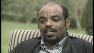 Ethiopia  Prime Minister Meles Zenawi speaks on border conflict with Eritrea September 1998 [upl. by Lavery772]