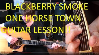 Blackberry Smoke  One Horse Town Official Acoustic Video [upl. by Durwood]