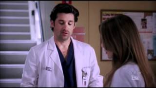 derek amp meredith anatomia de grey 3x05 [upl. by Atlante]