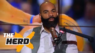 Carlos Boozer on CurryDurant going into 2017 Finals 18yearold LeBron  THE HERD FULL INTERVIEW [upl. by Darra]