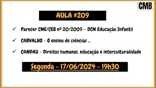 CMB  Aula 209  DCNEI  CARVALHO  CANDAU [upl. by Red941]