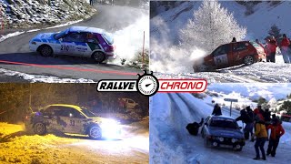 Rallye hivernal du Dévoluy 2022  Crash amp Show  RallyeChrono [upl. by Birecree531]