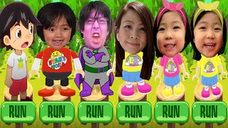 Tag with Ryan  Kaji Family Real Life Costumes vs Island Ryan Adventures Update [upl. by Giralda]