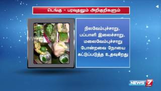 Tips on Symptoms  prevention and treatment of Dengue fever  News7 Tamil [upl. by Leaffar]