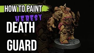 Pre Heresy Death Guard Plague Marine [upl. by Geraint83]